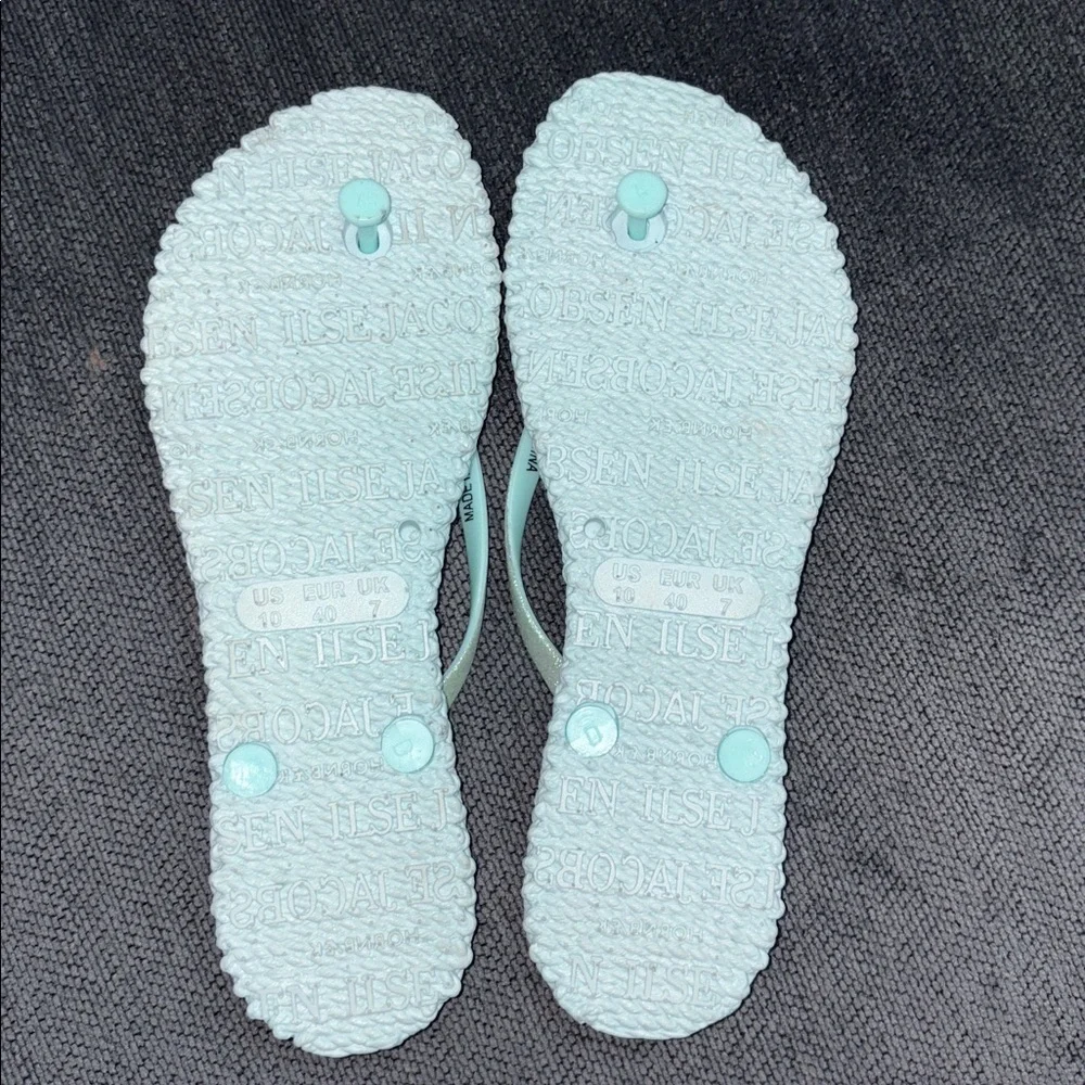 ILSE JACOBSEN Aqua Textured Sandals NEW in waterproof dust bag - Picture 4 of 8